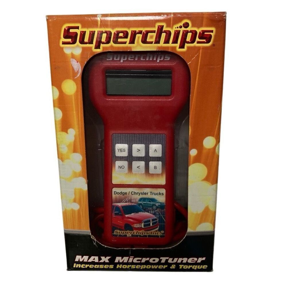 Superchips MAX Micro Tuner 3715 Red In Original Packaging Preowned